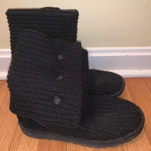 Knit UGG boot